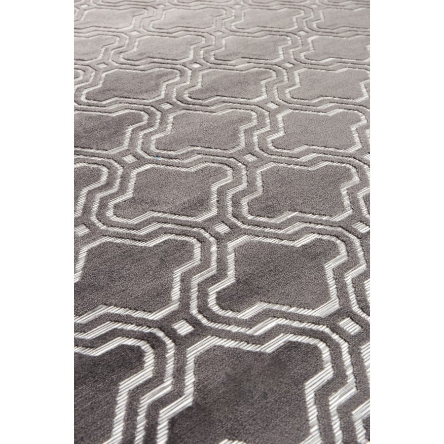 Ковер Feike 160x230 серый White Label Living 6000174 - Вид №3