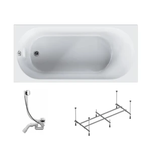 AM.PM Moxie — акриловая ванна 150×70 см с антибактериальным покрытием 89400165