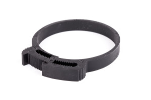 16640708 Хомут для шлангов Herbie Clip - W - Черный - PA66 - 53-56.5 мм, 10 шт HCL01203 HCL Fasteners