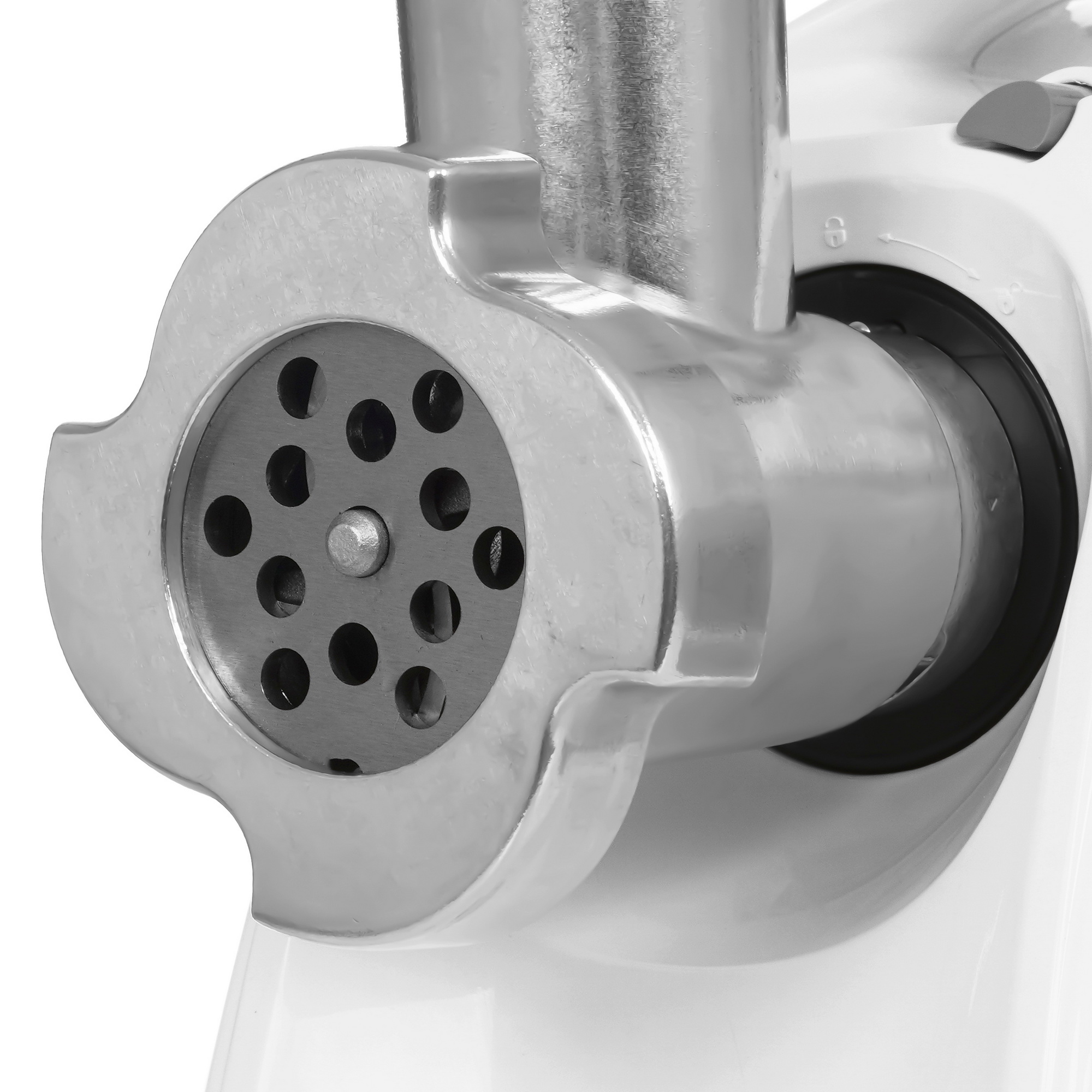 6618221 Мясорубка электрическая Аксион М 41.01 белый STDN-0122000 - Вид №4