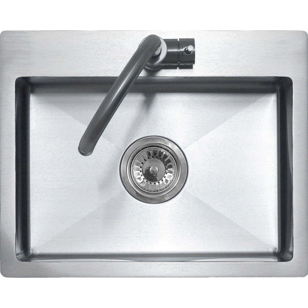 Мойка R5040H MELANA ProfLine 3,0/200 САТИН врезная прямоугольная MLN-R5040H