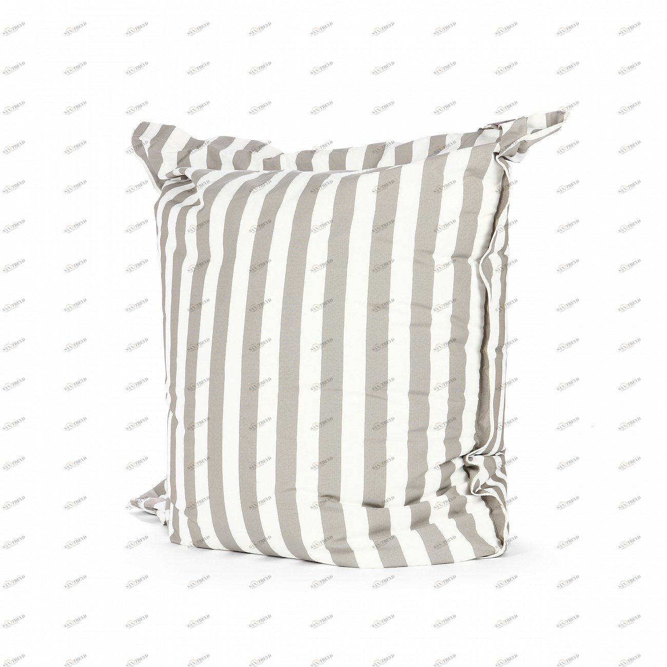 Пуф XXL черно-белый в полоску LAZY LIFE PARIS ДИЗАЙНЕРСКИЕ 051203 Белый;черный 