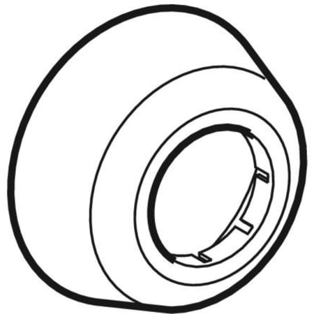 241.507.11.1 Стенная розетка Geberit, глубокая Geberit  - Вид №1