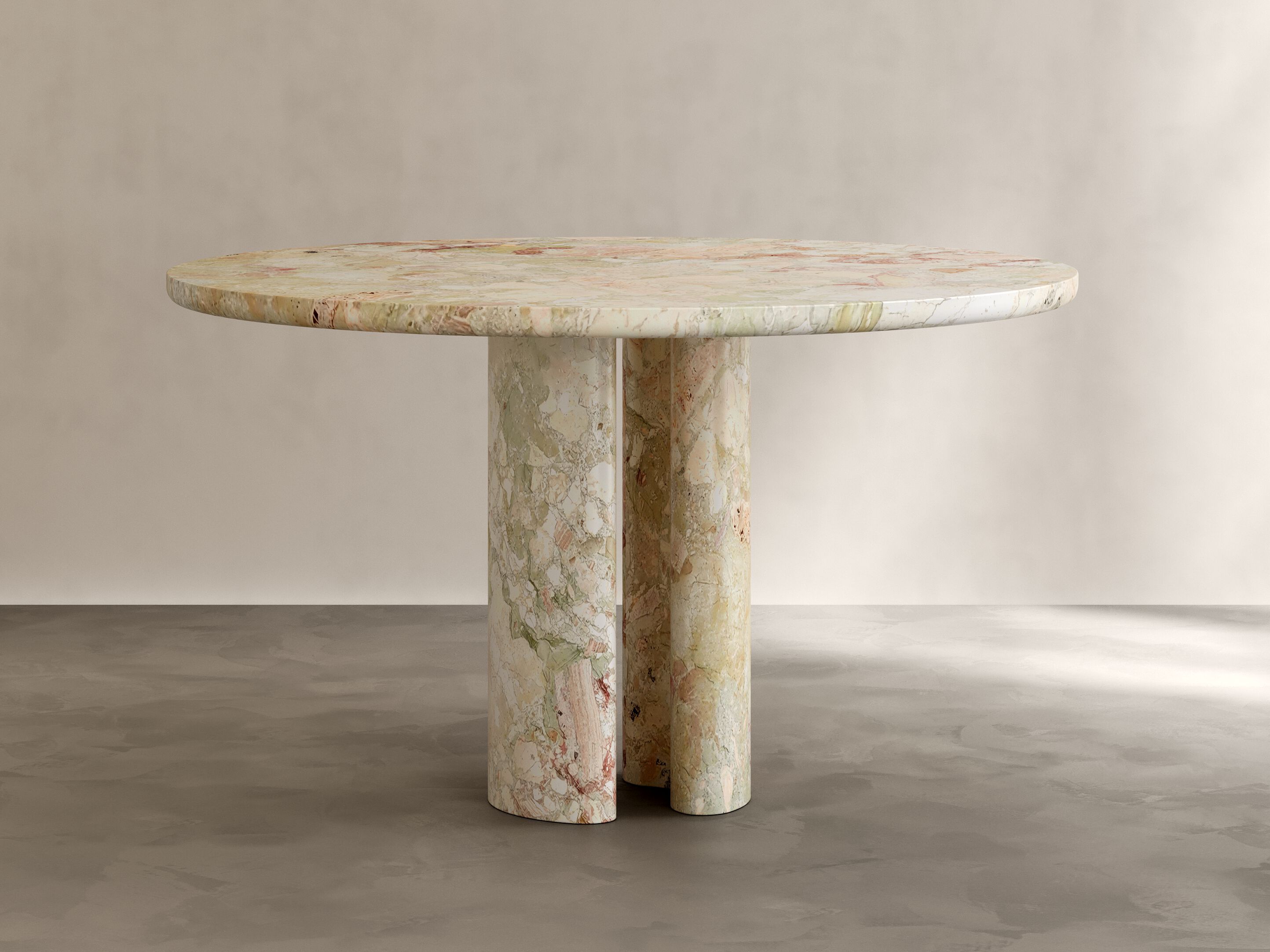Круглый обеденный стол из натурального камня Paloma Editions ARCH-00118843 - Вид №4