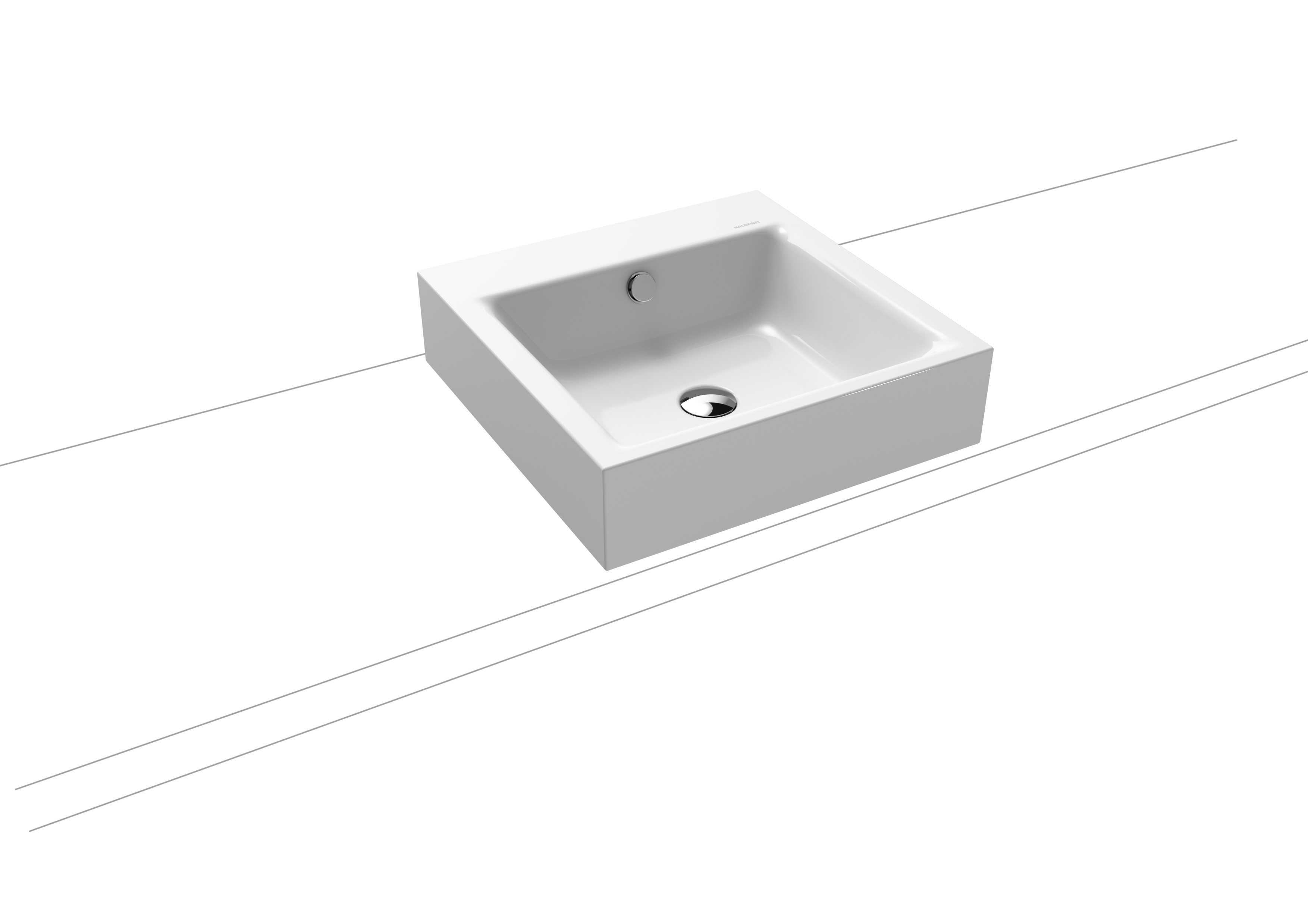 Умывальник KALDEWEI Сталь эмалированная 3156 1 альпийский белый 315633191 - Вид №1