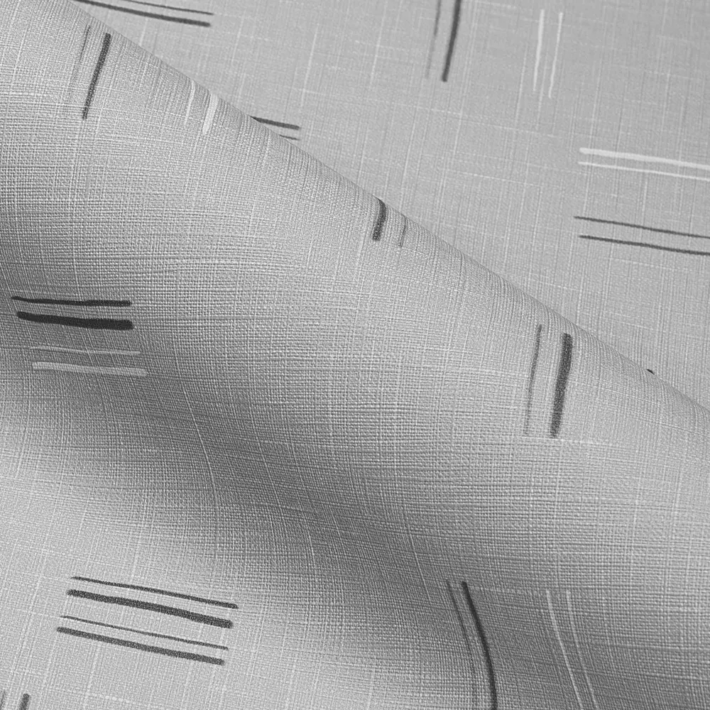 Флизелиновые обои ATELIERO Palochki серые 1.06 м - современный стиль для гостиной и спальни 89432663 STLM-1572751 - Вид №2