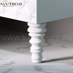 A081VX.100 Ножка для тумбы CLASS белая A. e T. Italia CLASS Италия