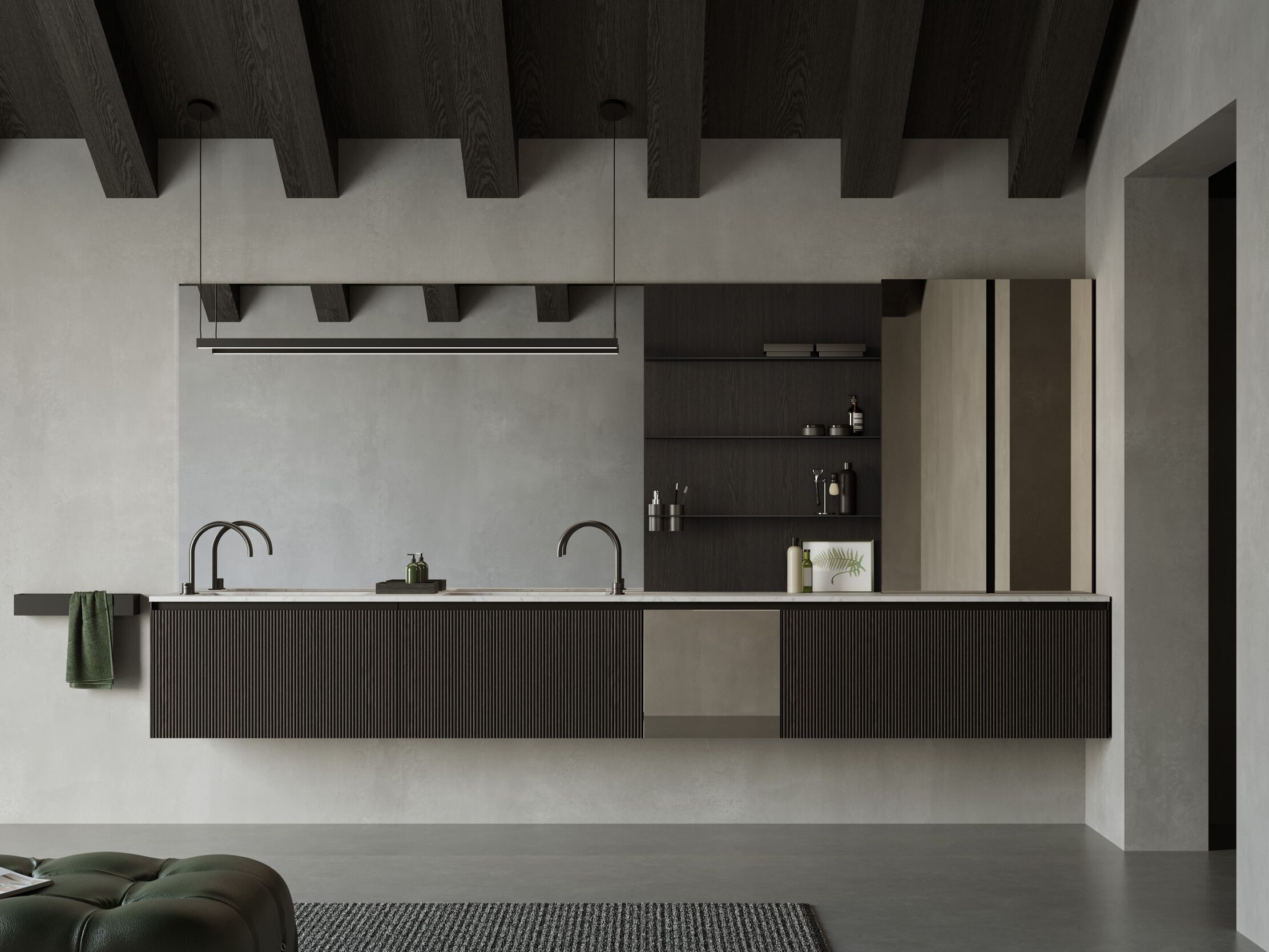 Подвесной умывальник в новой отделке Rexa Moode ARCH-00143554 - Вид №3