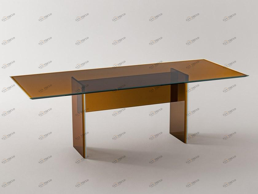 Glas Italia Хрустальный стол Bisel sun-id-1508295