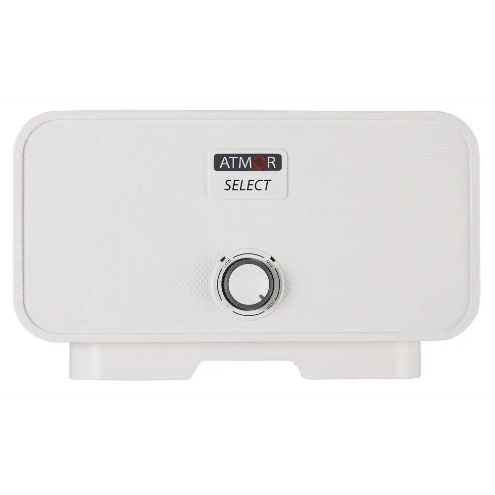 Проточный водонагреватель электрический Atmor Select 5KW 3195641 5 кВт белый STLM-2186594