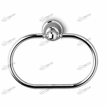 ZAC225 Держатель для полотенец кольцо. Zucchetti Delfi 