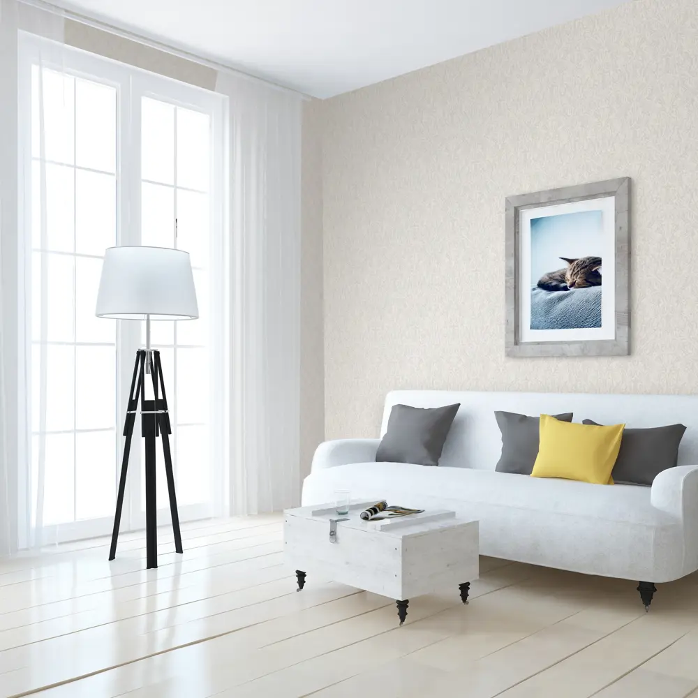 Обои флизелиновые Victoria Stenova Don Corleone жёлтые 1.06 м 889792 STLM-2083057 - Вид №3