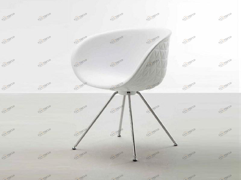 Tonon Кресло из цельного полиуретана soft touch на металлической основе sun-id-1392704