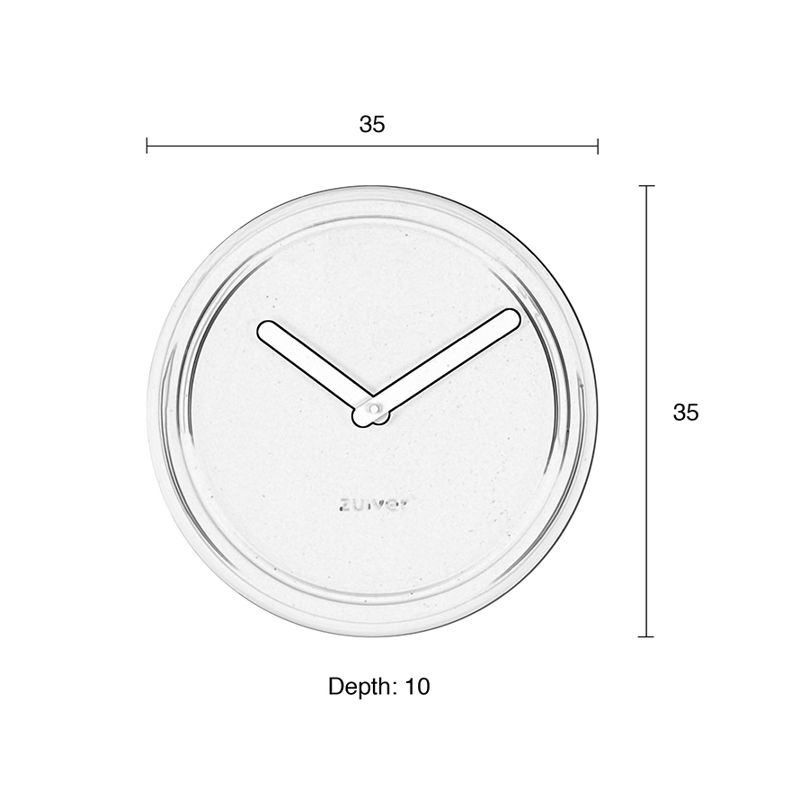 Часы Ceramic Time зеленые Zuiver 8500024 - Вид №4