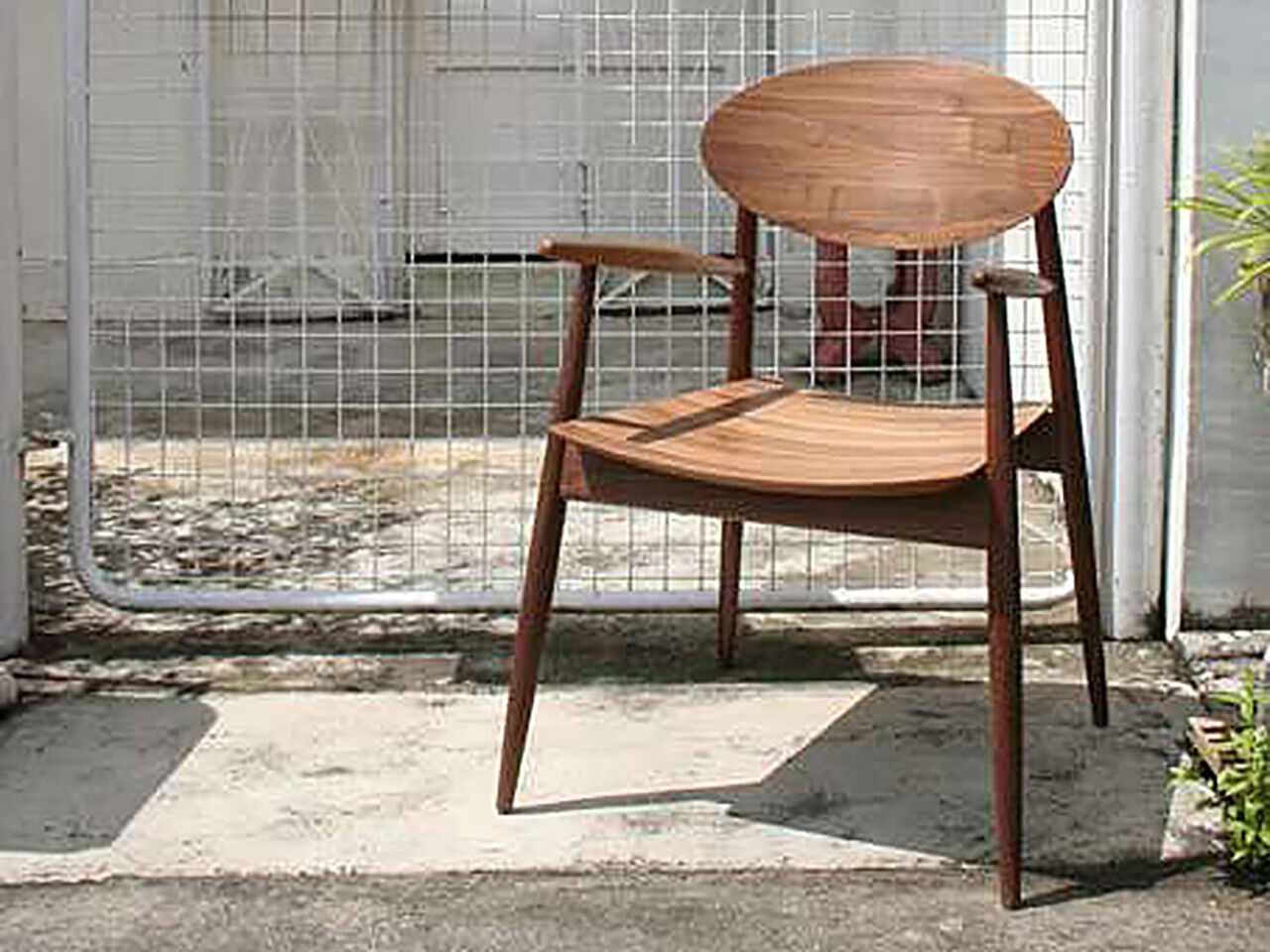 Стул из массива дерева с подлокотниками Air Division ARCH-00134522 - Вид №5