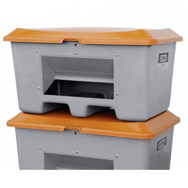 10564 СЕМО Ящик-контейнер CEMO для песка, соли и реагентов 100 л.
Вес 8,5 кг  - Вид №2