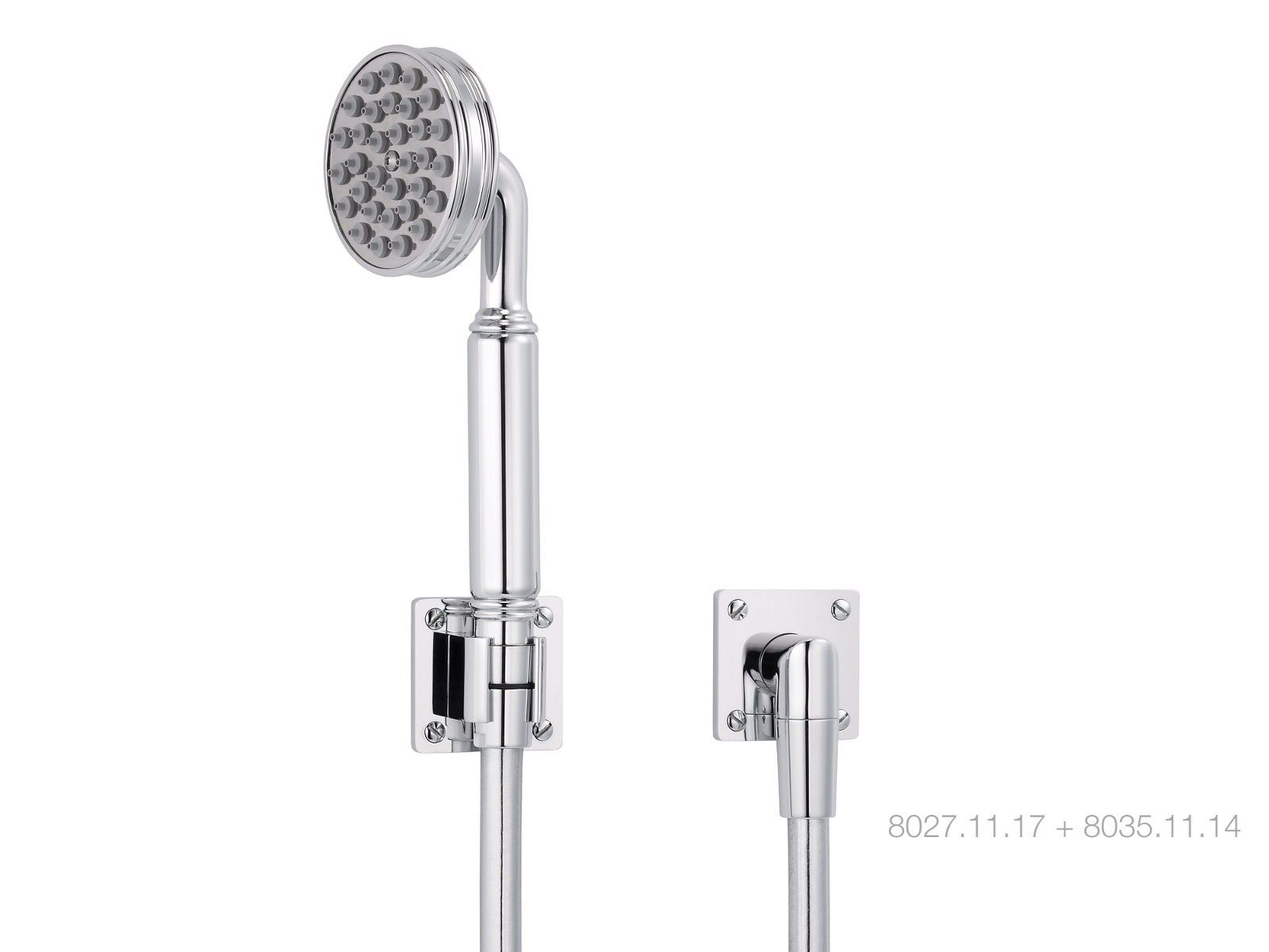 Настенный ручной душ с гибким держателем rvb FLAMANT FACTORY ARCH-00065041 - Вид №1