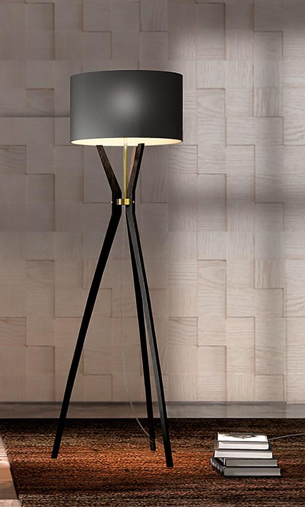 NEXO LUCE Торшер из дерева светодиодный Oxen floor lamp 7114e0 - Вид №1