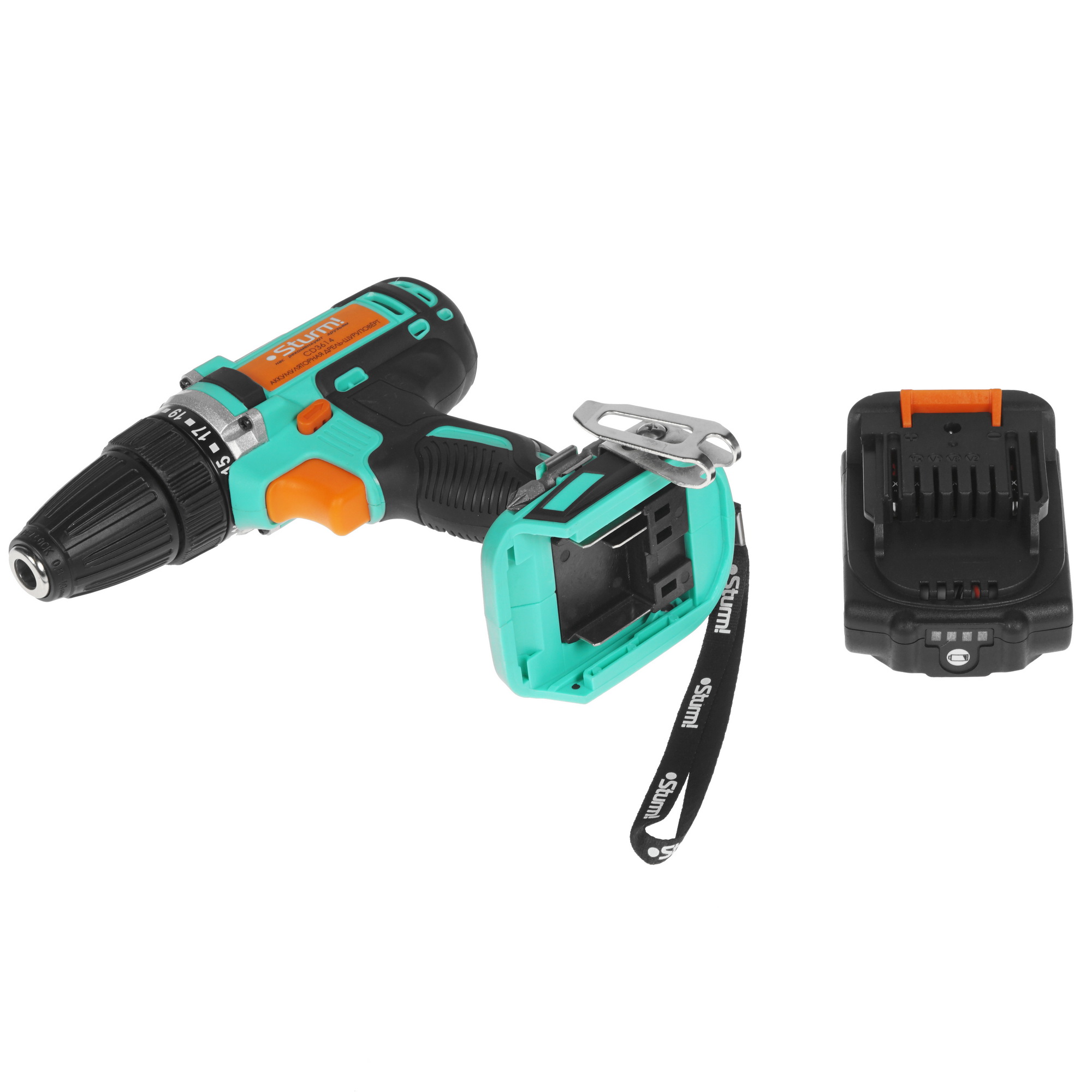 Дрель-шуруповерт Sturm! CD3614 5308973 STDN-0133254 - Вид №4