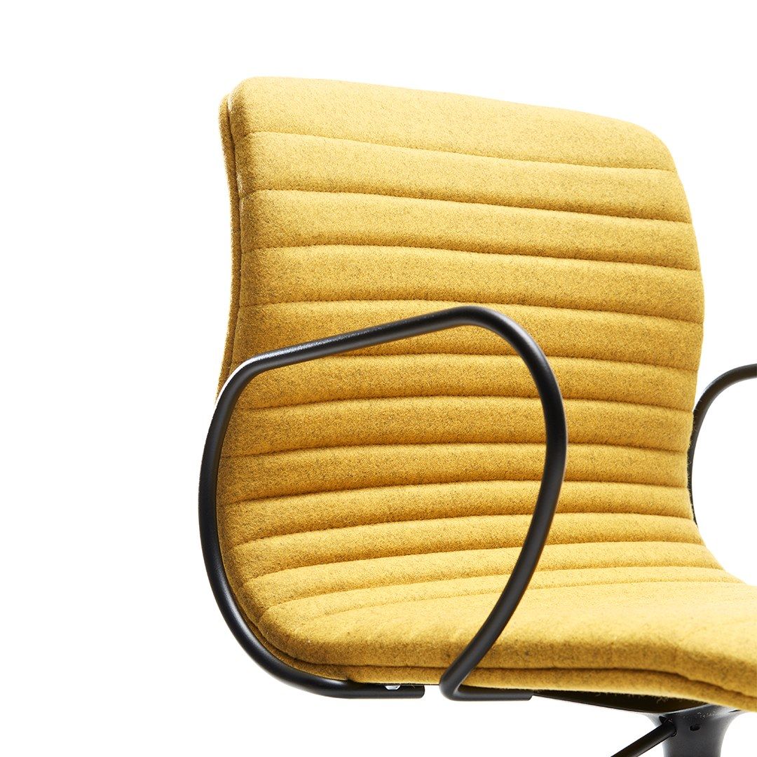 Тканевый мягкий поворотный операционный стул с подлокотниками VAGHI Union Guest ARCH-00073045 - Вид №7