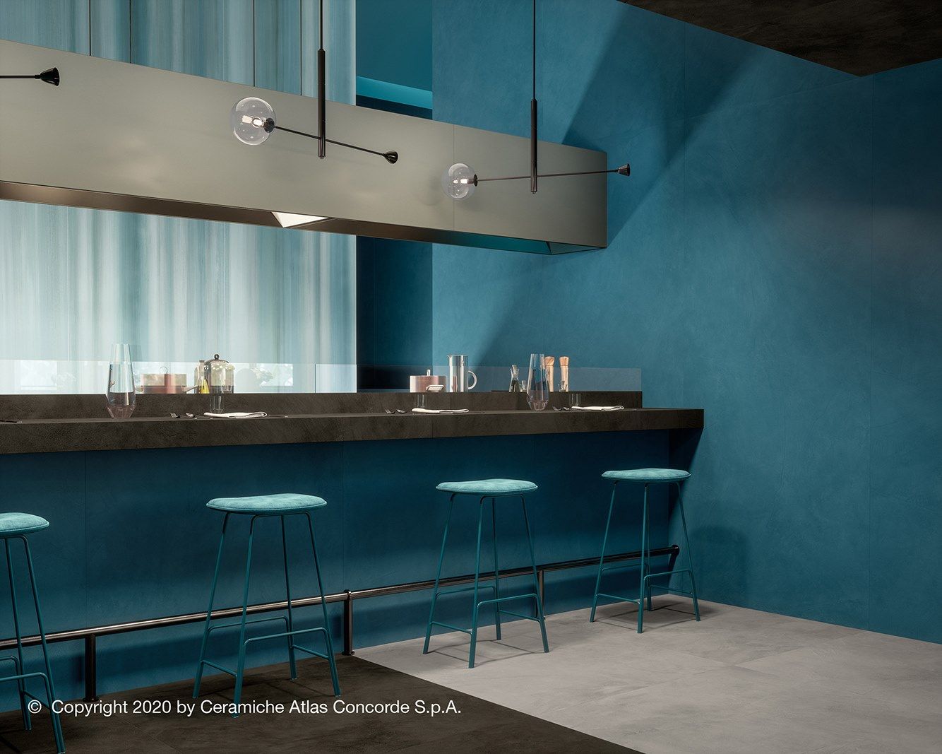 Пол из керамогранита с эффектом смолы Atlas Concorde ARCH-00028612 - Вид №19