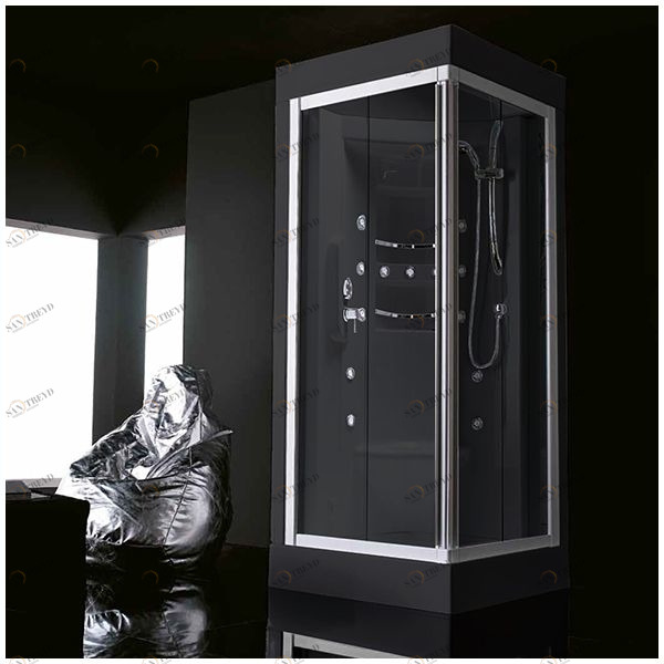 Душевая кабина Gruppo treesse Acquazzurra 80 STI-B7566D-C белая с гидромассажем угловая правая STIB7566DC