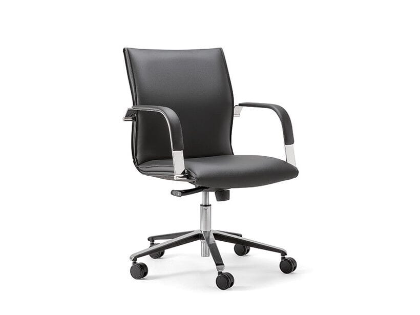 5-спицевое вращающееся офисное кресло с подлокотниками Nahu Берлин ARCH-00099355