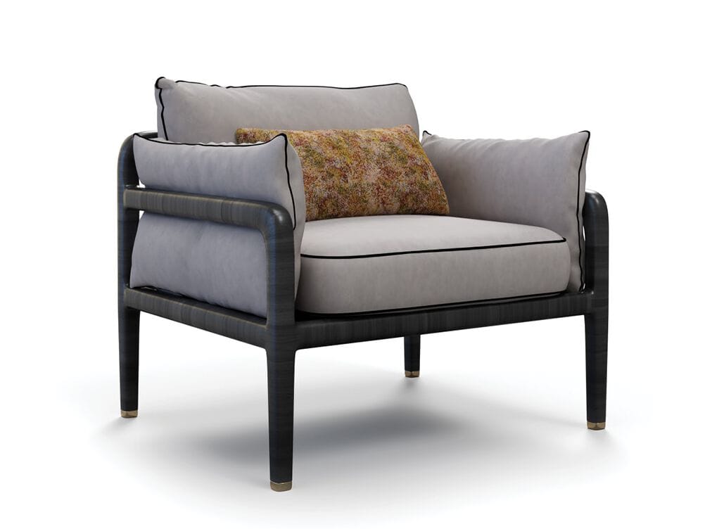 Кресло с деревянными подлокотниками OPERA CONTEMPORARY Брюс ARCH-00047869