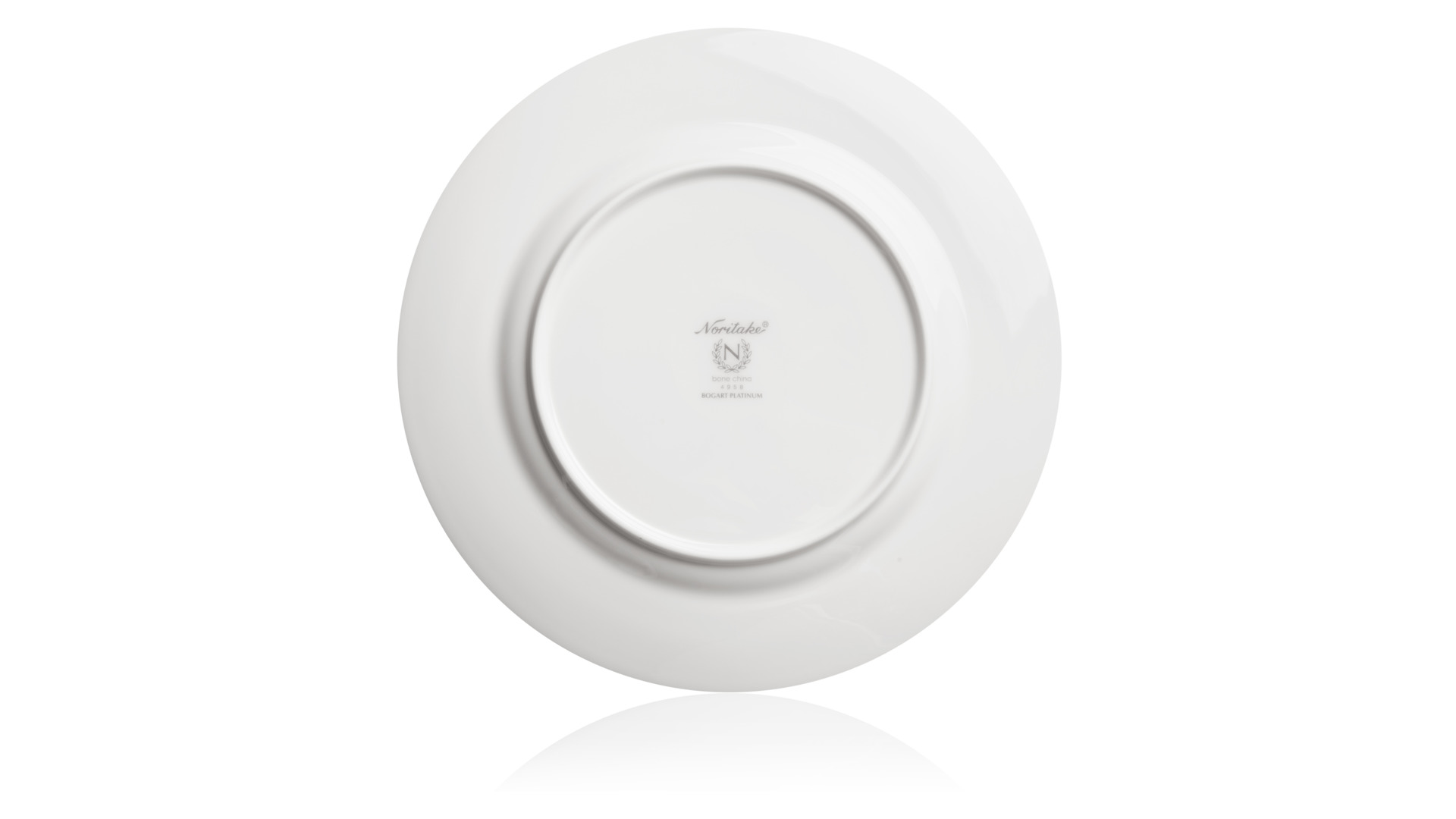 10646030 Noritake Тарелка суповая Noritake "Богарт платиновый" 24,7см Фарфор костяной  - Вид №2