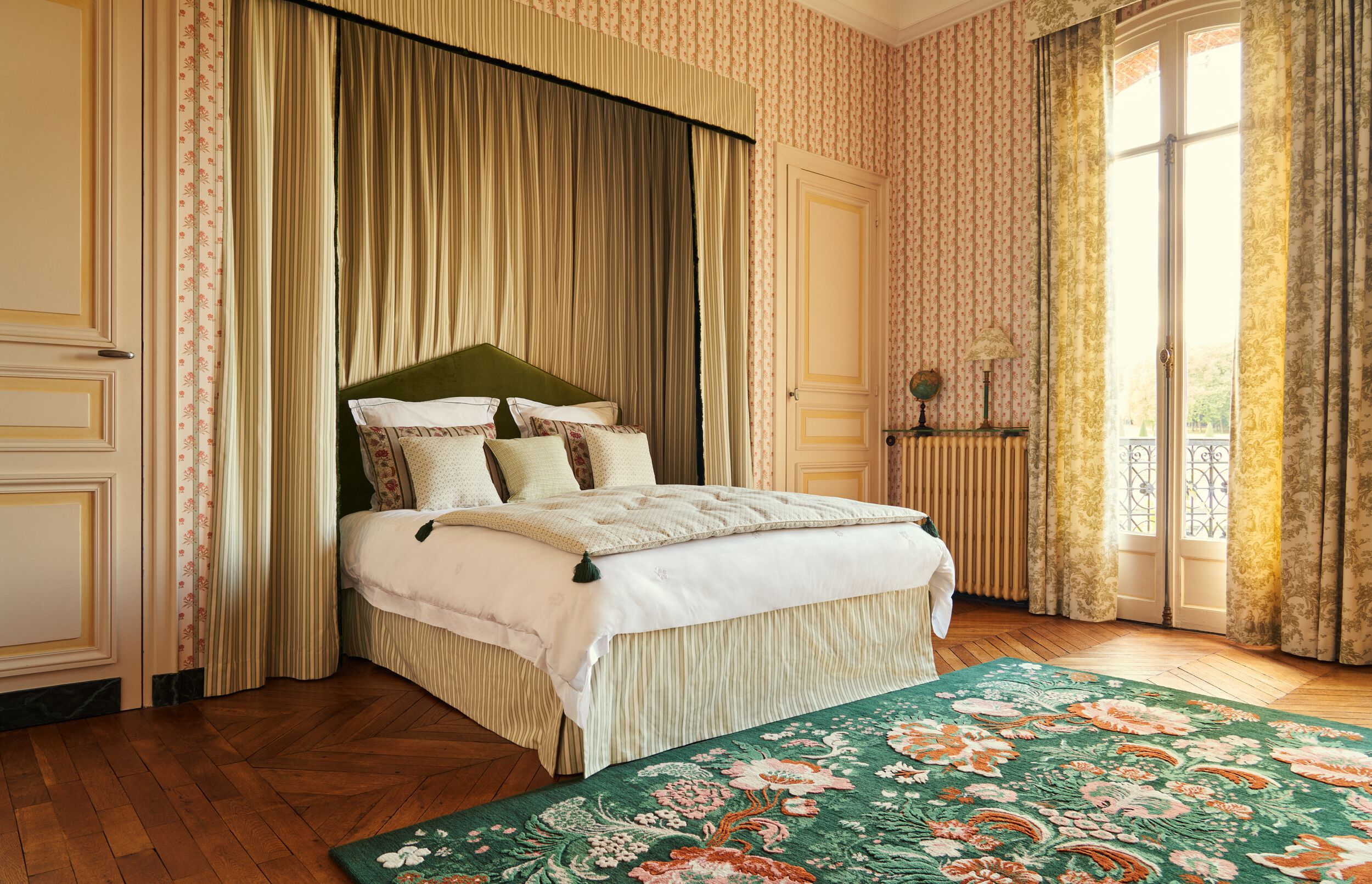 Хлопчатобумажная ткань с цветочным рисунком LELIEVRE Quenin-Belle Époque ARCH-00124598 - Вид №21