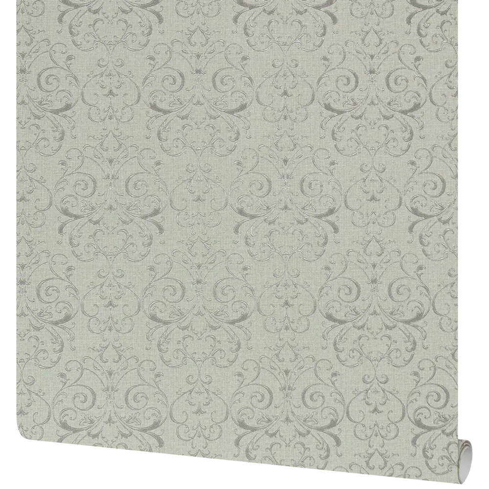Обои флизелиновые A.S. Creation Jacquard зелёные 1.06 м 374754 82640677 STLM-2199985