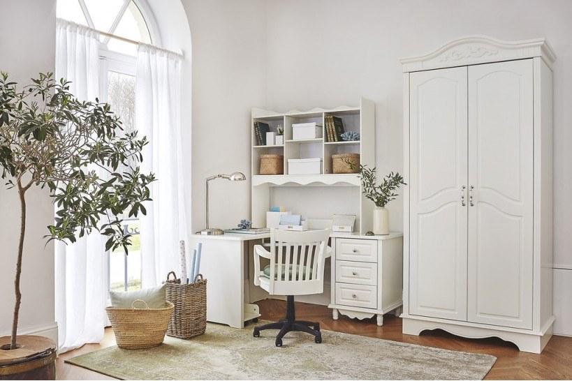 Arrediorg.it® Угловой деревянный стол с ящиками Princess 813 desk - Вид №2