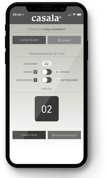 Casala Нумерация мест Zifra 1000/20 - Вид №2