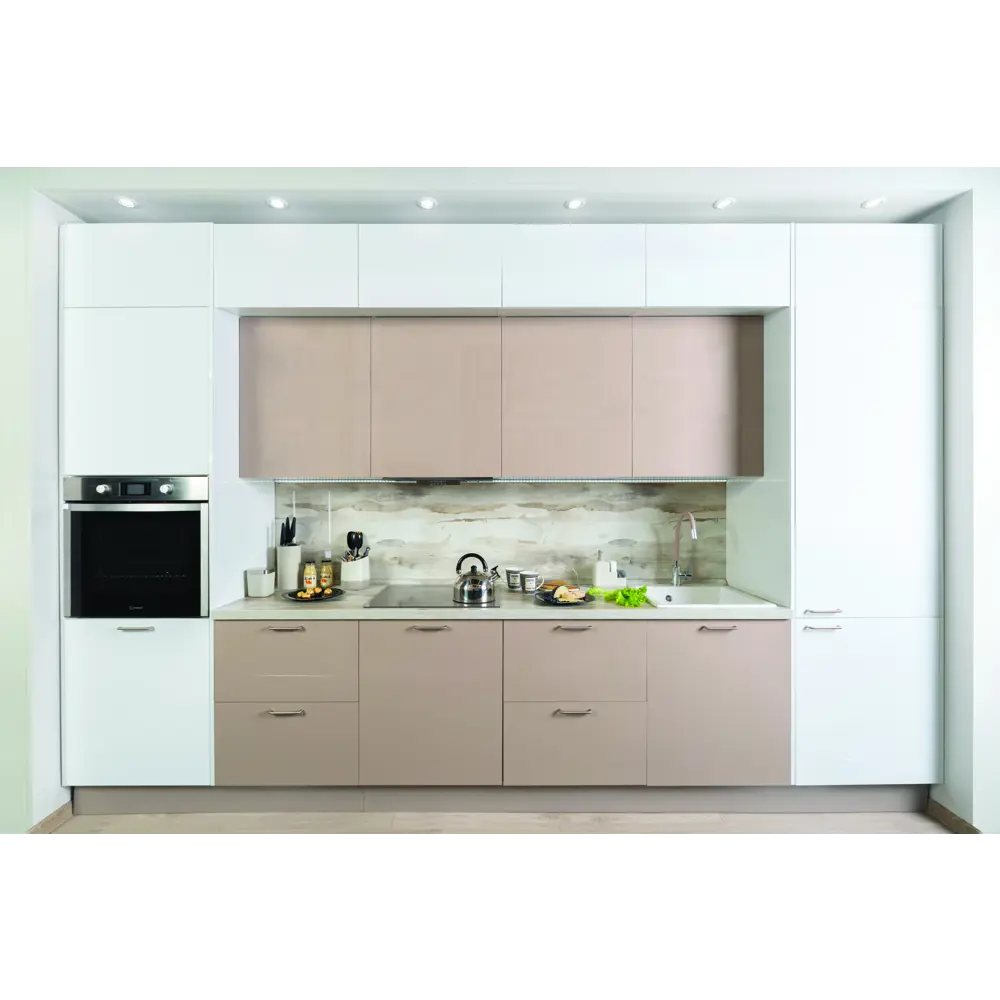 Фасад кухонный DELINIA ID Аша белый глянцевый 39.7x25.3 см 82011153 STLM-0880954 - Вид №8