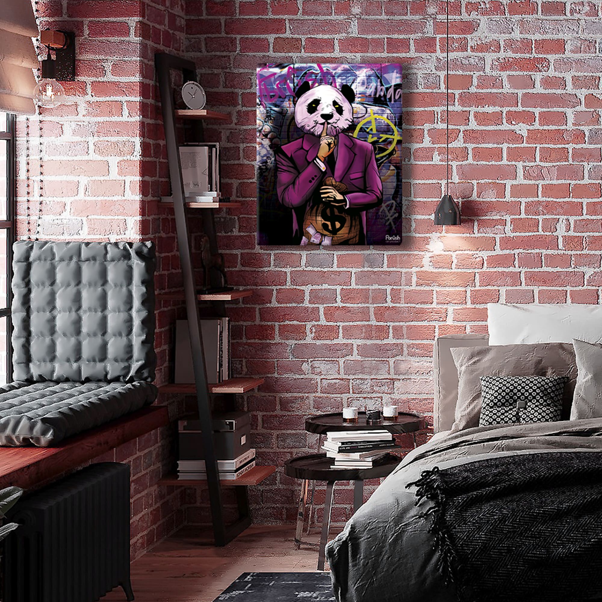 Картина FBRUSH «Секрет» 40×50 см с животными для кухни 82887084 STLM-0037507 - Вид №3