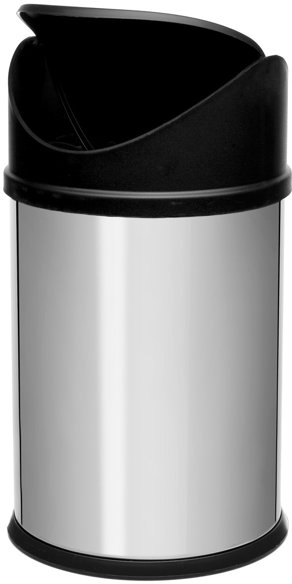 91006827 Ведро для мусора Auriga 12L Chrome STLM-0436964 NAVAKO