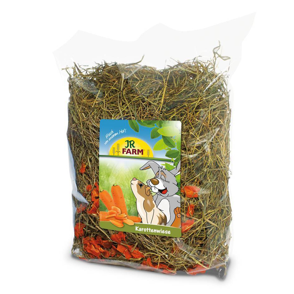ПР0016401 Сено для грызунов 06977 с добавлением моркови 500г JR Farm 