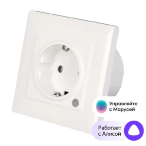 91169446 Умная розетка Wi-Fi встраиваемая SLS OUT_06 STLM-1109504