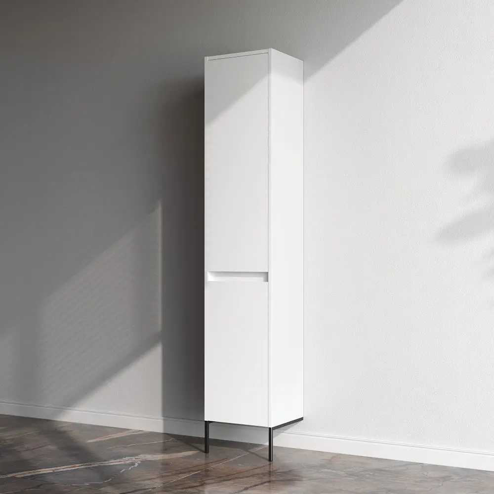 Шкаф-пенал AM.PM Flash для ванной - элегантное хранение в белом цвете 89394623 STLM-1563688 - Вид №9