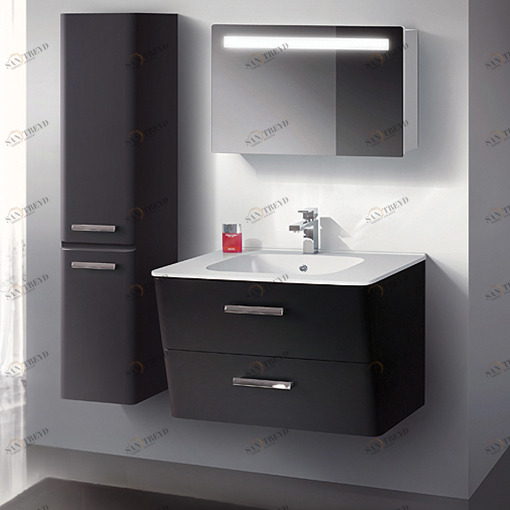 Комплект мебели для ванной Belux Марсель 80 (19) АРКТИКН800219