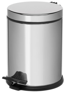 Вёдра с педалью и крышкой Andromeda 3L Chrome NAVAKO