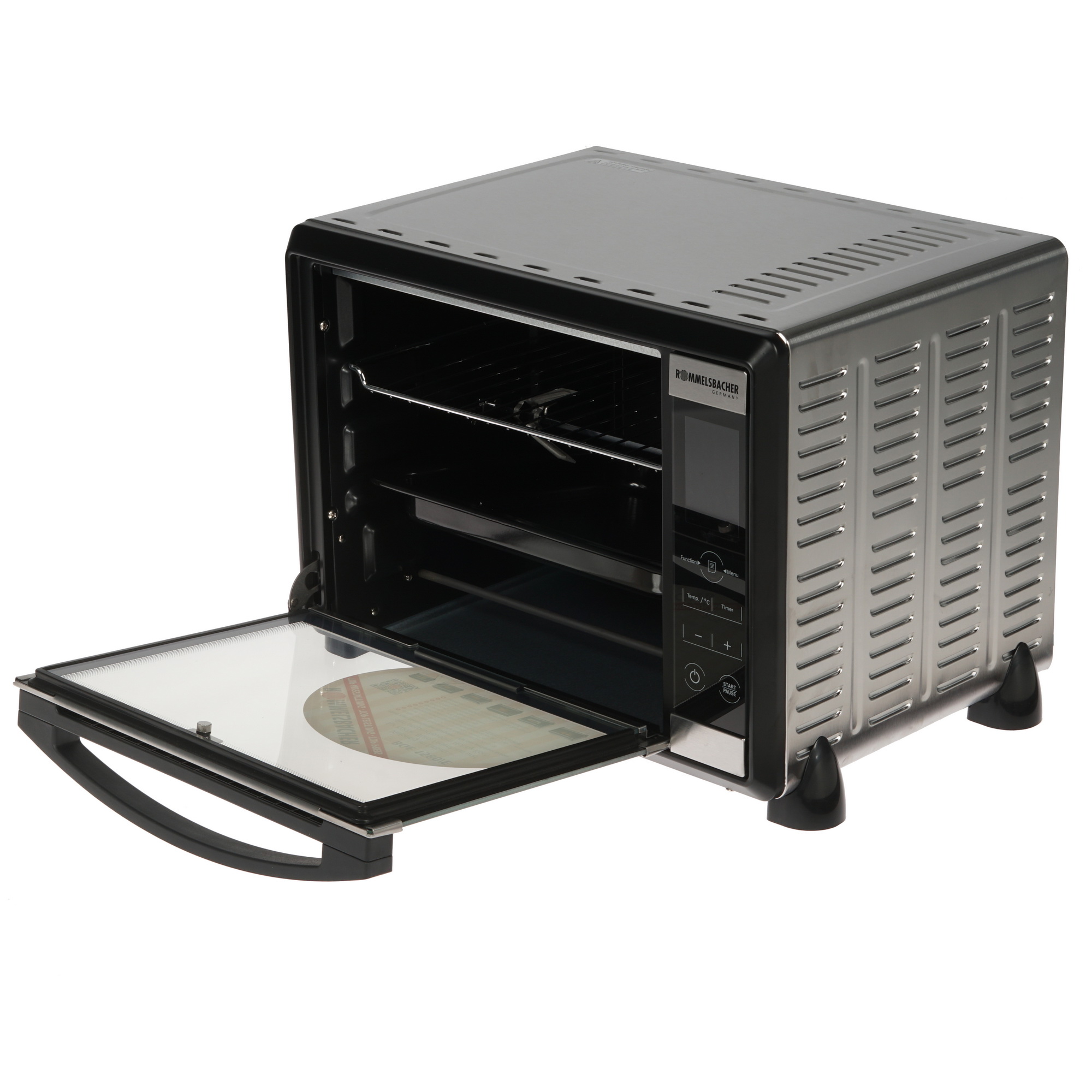 8159743 Мини-печь Rommelsbacher BGE 1580/E черный STDN-0111645 - Вид №4