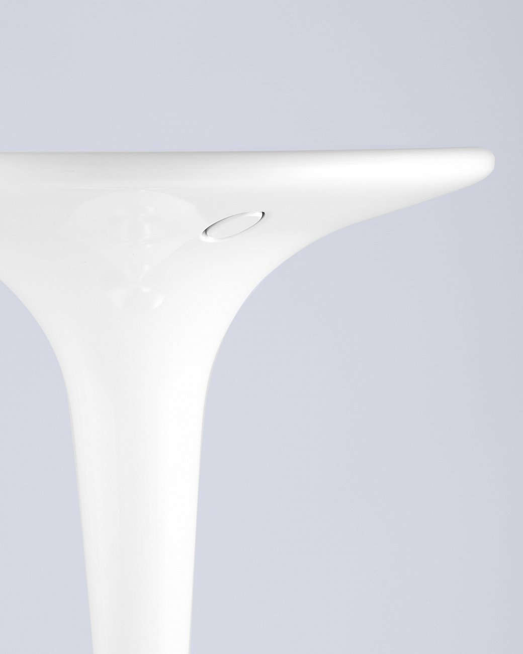 Стол барный круглый белый 90х60 см "Малибу" STOOL GROUP  00-3946060 Белый  - Вид №3