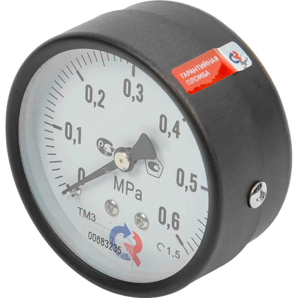 Манометр осевой Росма 6 бар 1/4" 63 мм STLM-2206556 - Вид №1
