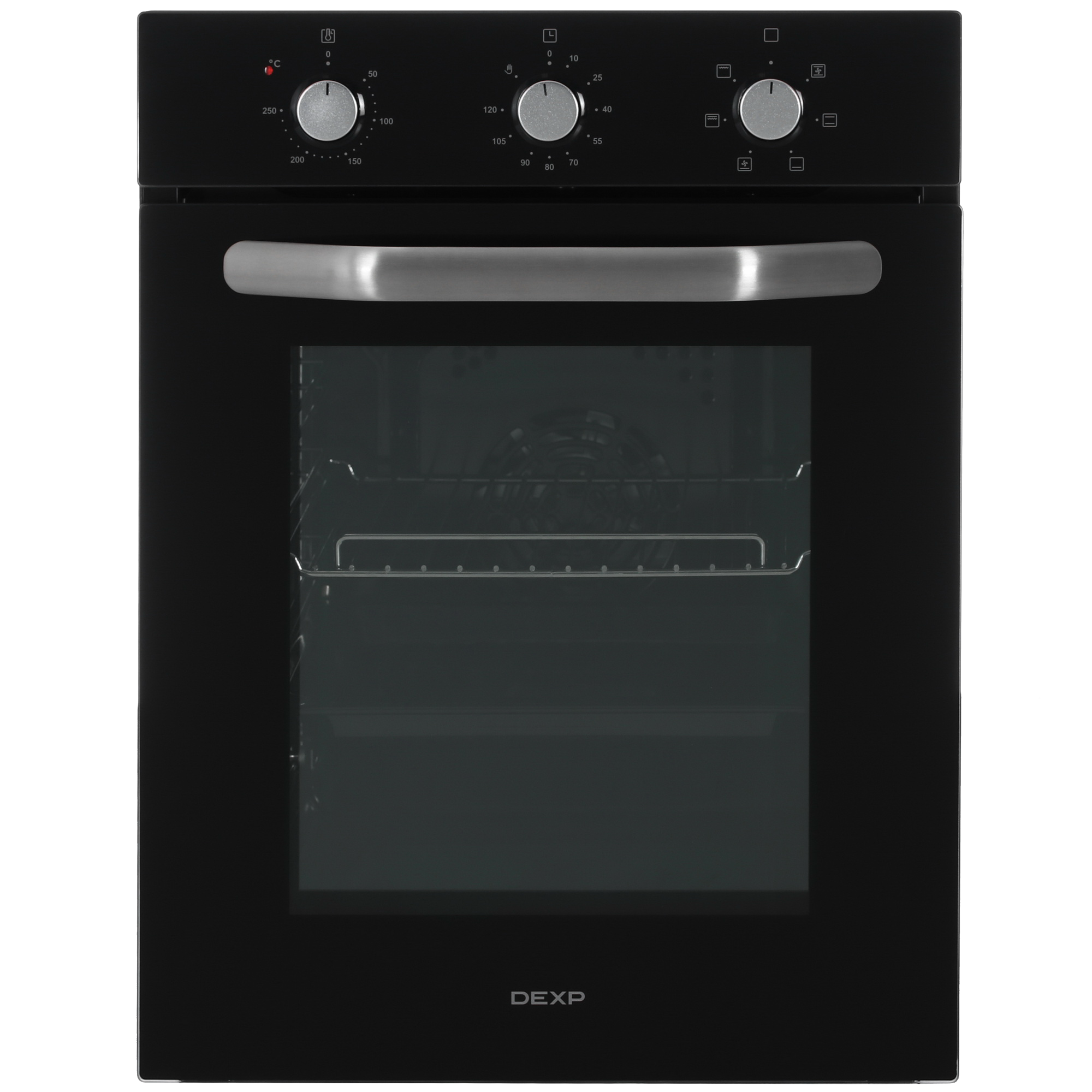 9101376 Электрический духовой шкаф DEXP 1SL45MB черный STDN-0148043