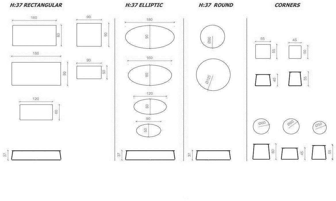B&T Design Круглый журнальный столик из фанерованной древесины sun-id-1424559 - Вид №4