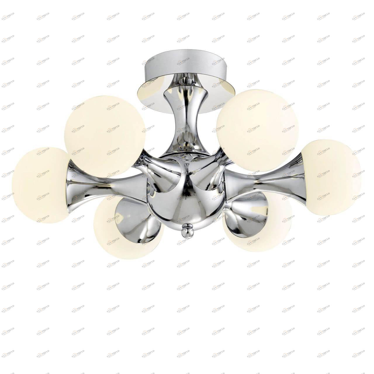 Потолочная светодиодная люстра ST Luce Colato SL553.502.06 ST LUCE COLATO, ШАР 118118 Белый 