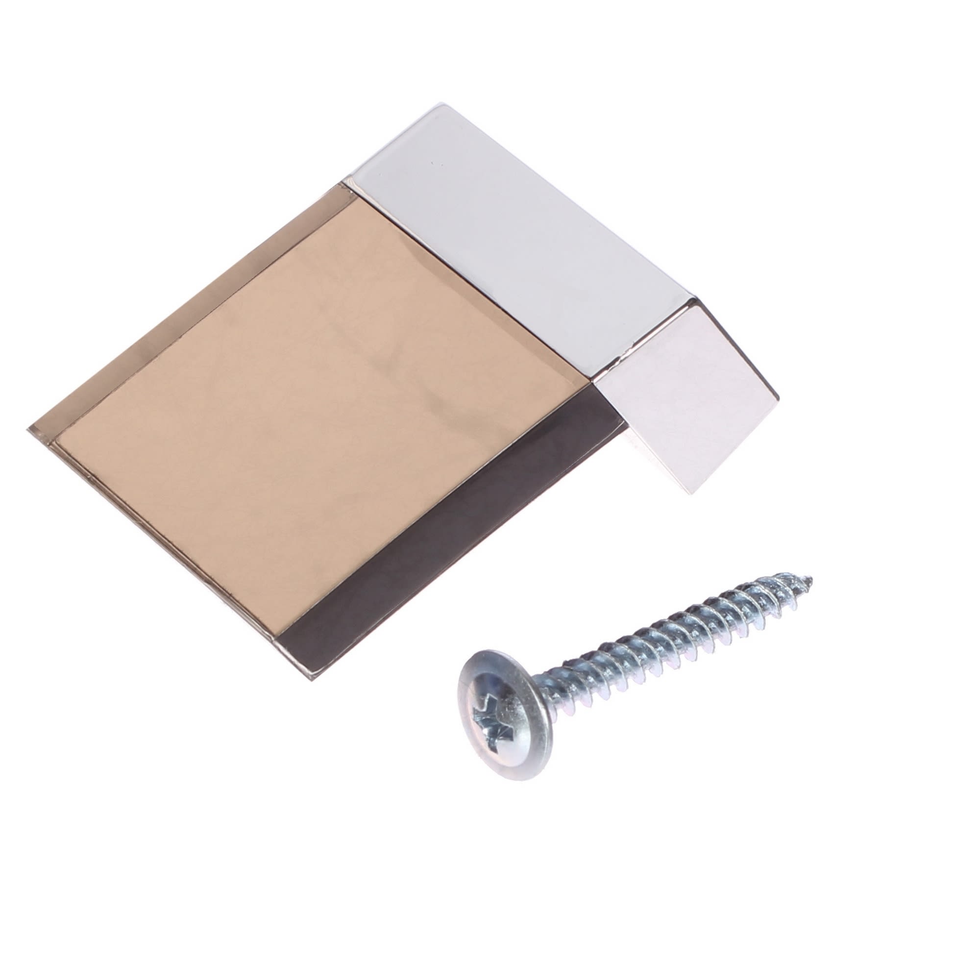 81950456 Ручка-кнопка 85, цвет коричневый/серебро Santreyd 