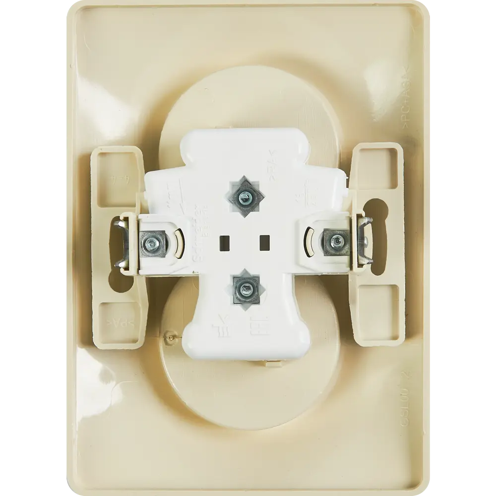 Schneider Electric Glossa — двойная встраиваемая розетка бежевая 86710171 STLM-0070790 - Вид №3