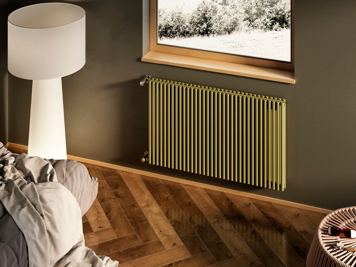 Вертикальный полотенцесушитель с горячей водой из углеродистой стали Cordivari Алиса ARCH-00142347 - Вид №1